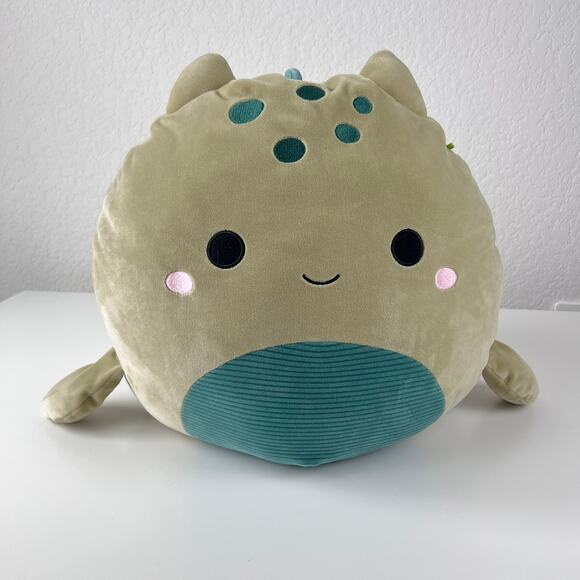 Squishmallows Other - Squishmallows Alec the Loch Ness Monster 16" Plush Green